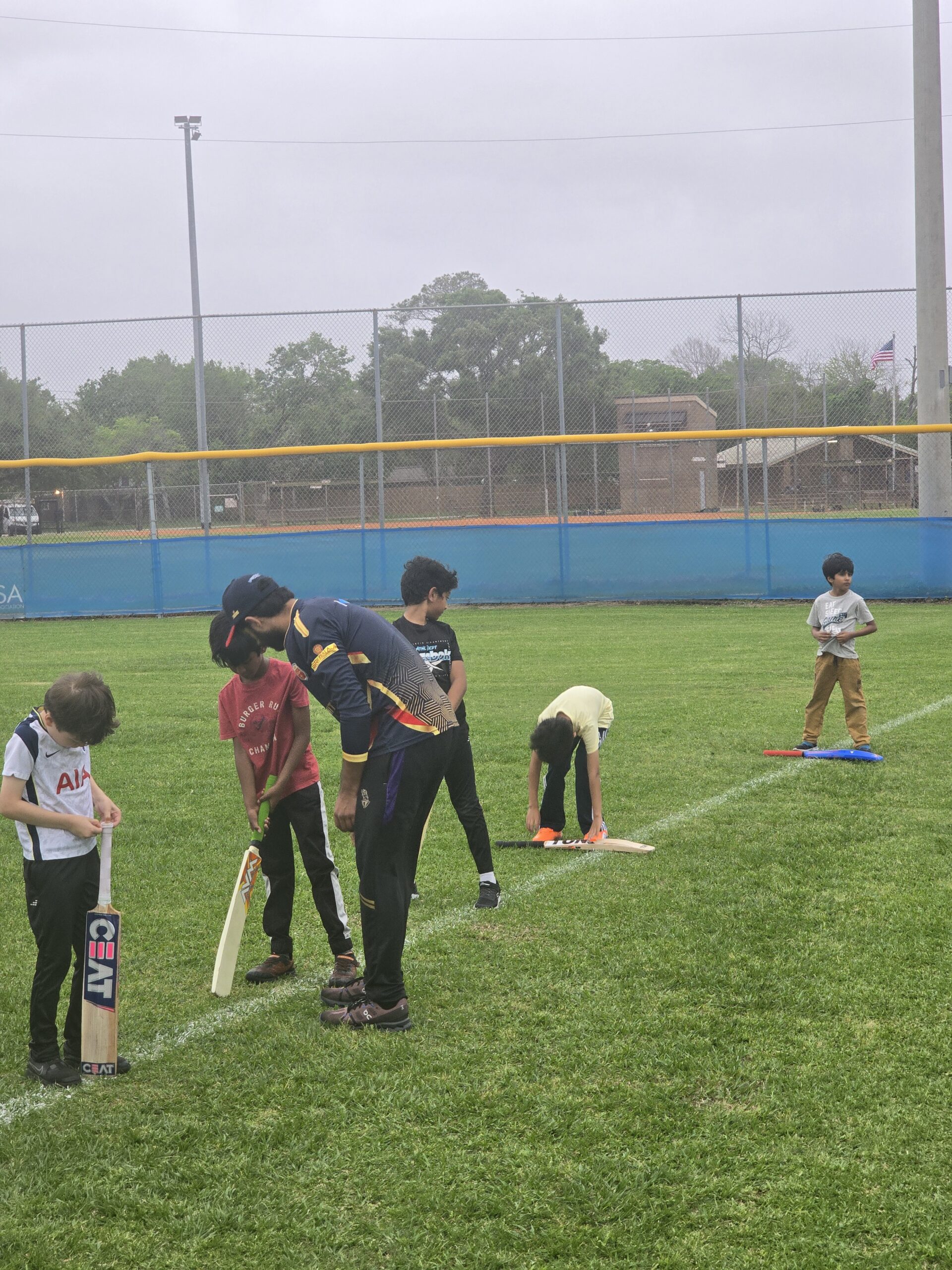 Outdoor Cricket Training
